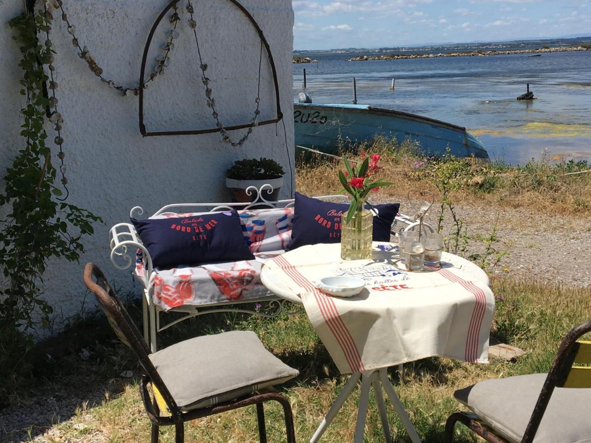 Cabanon De Pecheur En Bord De Lagune Sète Exteriér fotografie
